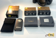 Nikon ML-L3 telecomando infrarossi + set accessori ASC-01/ASC-02 copriscarpe JPN