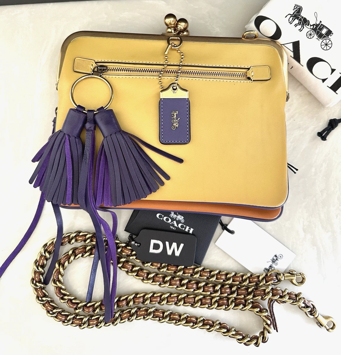 Coach Colorblock Purple Bags & Handbags for Women | Updated Sep 2026