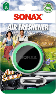 SONAX Air Freshener Alm Sommer Lufterfrischer Innenraum Duft Autoduft 
