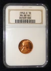 1947-S LINCOLN WHEAT CENT PCGS MS66RD
