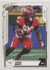 2020 Upper Deck CFL Gold 41/50 Josh Huff #112 o1h