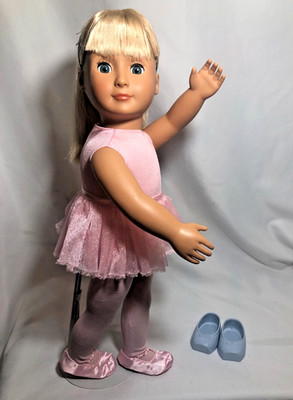 Our Generation 18  Doll By Battat Blonde Hair Blue eyes with Outfit NICE DOLL VG