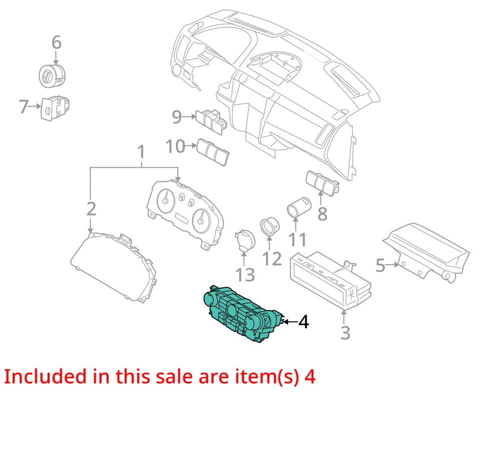 08 09 10 2011 Ford Focus control de temperatura con aire acondicionado | sin asientos térmicos Foto 3 de 4
