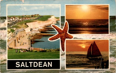 SALTDEAN, SUSSEX, Visset, Mackeson Road, Eelley, Vita Postcard