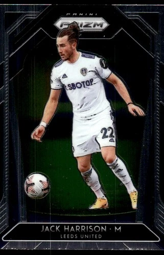 Jack Harrison 2020-21 Panini Prizm Premier League #202 Leeds United Soccer READ