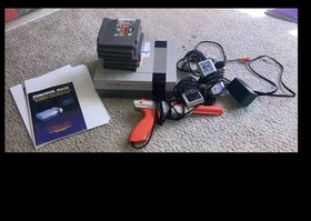 Tested Nintendo NES Console Bundle Super Mario Bros Duck Hunt, Zapper Gun & More