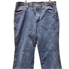 Vintage Wrangler Jeans Mens 34x30 Style 936PWD Medium Wash Western Denim Pants