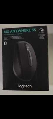 Logitech MX Anywhere 3S - kompakte kabellose Performance-Maus - schwarz 