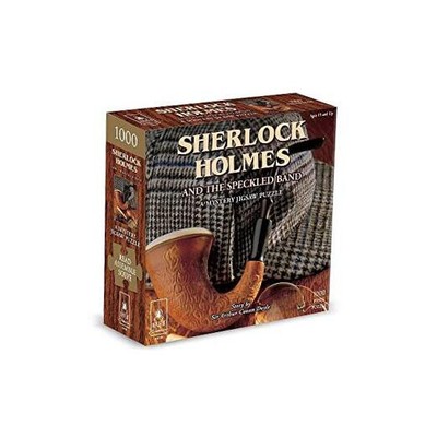 Bepuzzled Classic Mystery Jigsaw Puzzle - Sherlock Holmes, 1000 