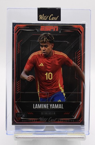 Wild Card 2026 ESPN Lamine Yamal Spain #/50 Soccer