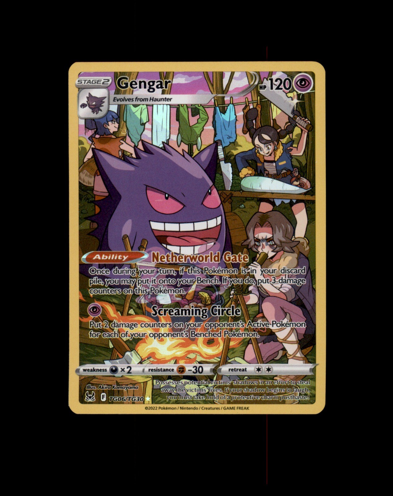 Gengar TG06/TG30 Holo - Pokemon SWSH11: Lost Origin Trainer Gallery