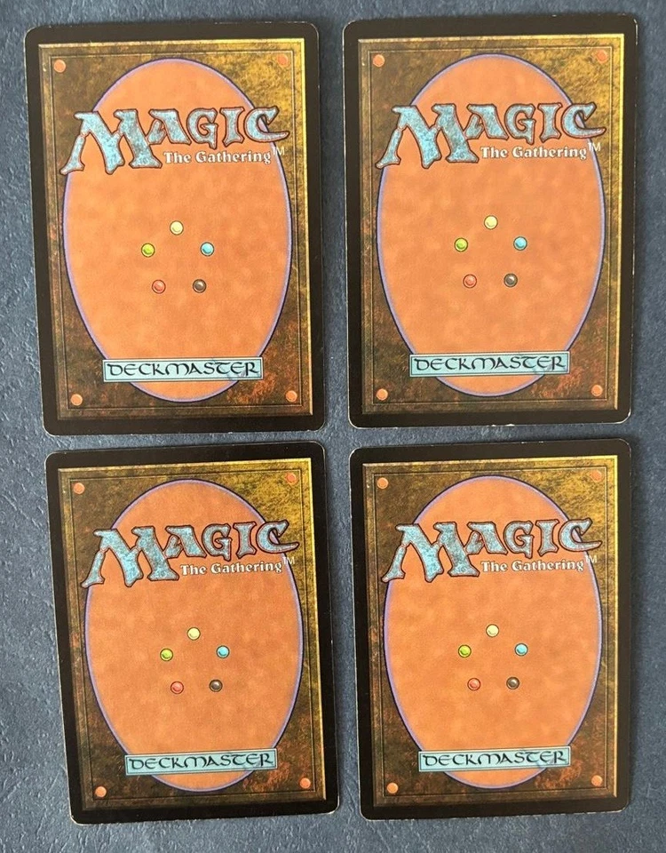 MTG 4X JAPANESE NEMESIS PARALLAX DEMENTIA PLAYED MAGIC THE GATHERING CREATURE - Image 4 of 4