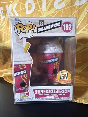 Funko Pop! Slurpee (Block Letters Cup) #192 - 7/11 Exclusive