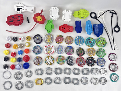 Takara Tomy Hasbro Beyblade Bulk Lot Beyblade Burst Spinners Launchers + Others