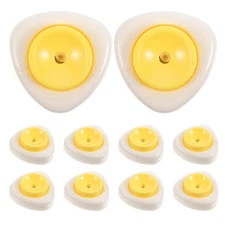  10pcs Egg Piercer For Hard Boiled Eggs - Puncher Piercer Hole Making Gadget