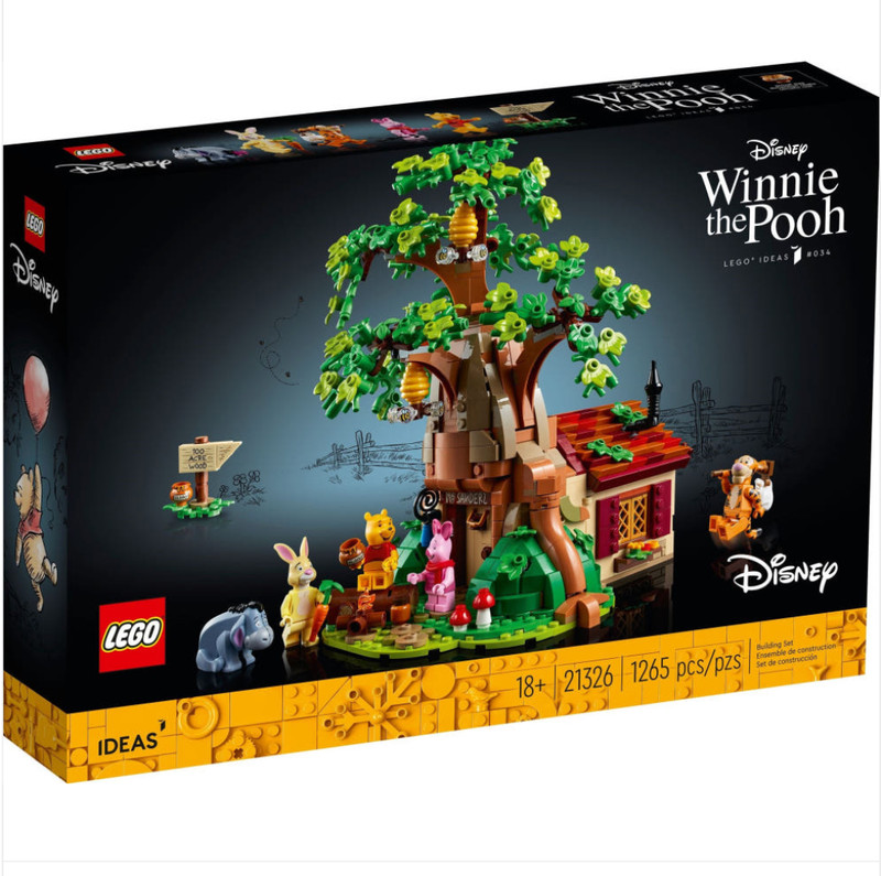 LEGO 21326 Disney Winnie the Pooh 1265pcs/ New Sealed Package