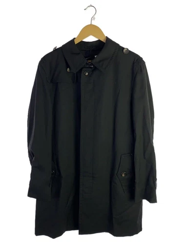 BURBERRY LONDON trench cappotto L lana nero BBA07 708 09