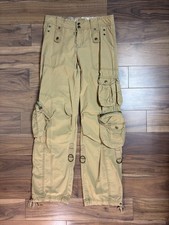 Vintage Abercrombie  Fitch Cargo Pants Women  s Size 0 90s Y2K Military Utility