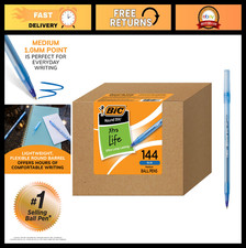 Bulk Blue Ballpoint Pens - 144 Count, Medium ...