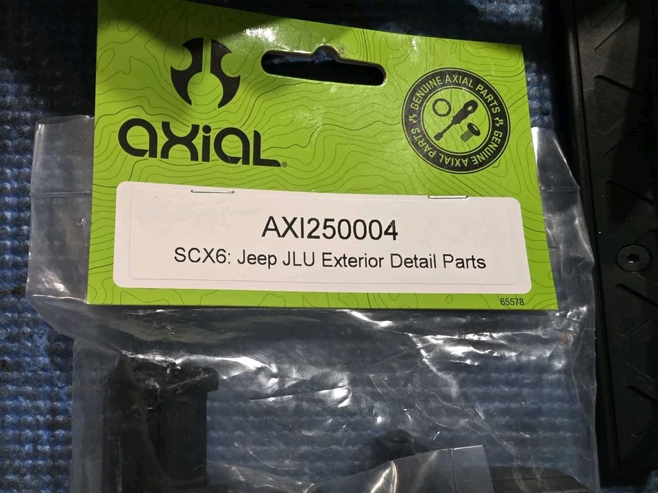 Lote de piezas Axial SCX 6 JEEP JLU deslizadores parachoques guardabarros parrilla insertos de espuma CRC  Foto 4 de 4