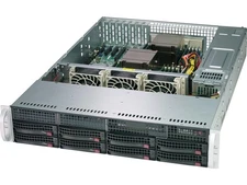 Supermicro CSE825TQCR802LPB 2U Rackmount Server Chassis 8-Bay 800W Power Supply