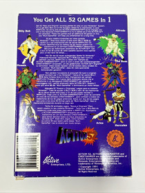 Action 52 (NES, 1991) CIB w/ Cheetahmen Comic - Ultra Rare Collector Piece
