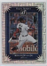 2019 Panini Donruss Elite Series Vector Ronald Acuna Jr #ES1 13by