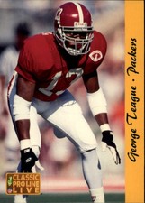 1993 Pro Line Live #95 George Teague RC - FB