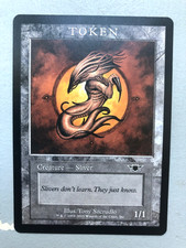 Mtg Magic Player Rewards Sliver Token Legions LP Card