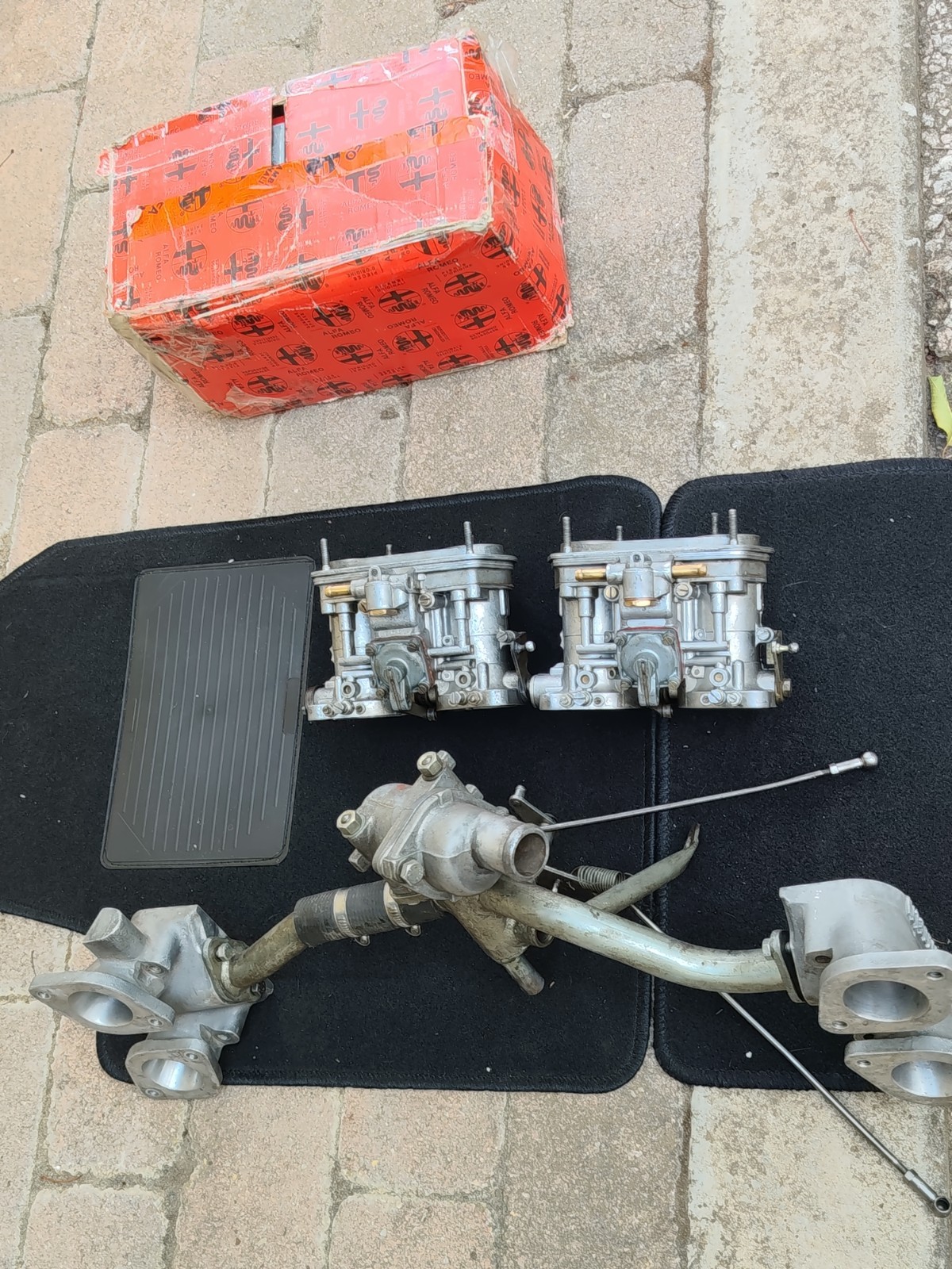 KIT ALIMENTAZIONE AUTODELTA tuning Alfa Romeo Alfasud Ti Trofeo 44 IDF DRLA