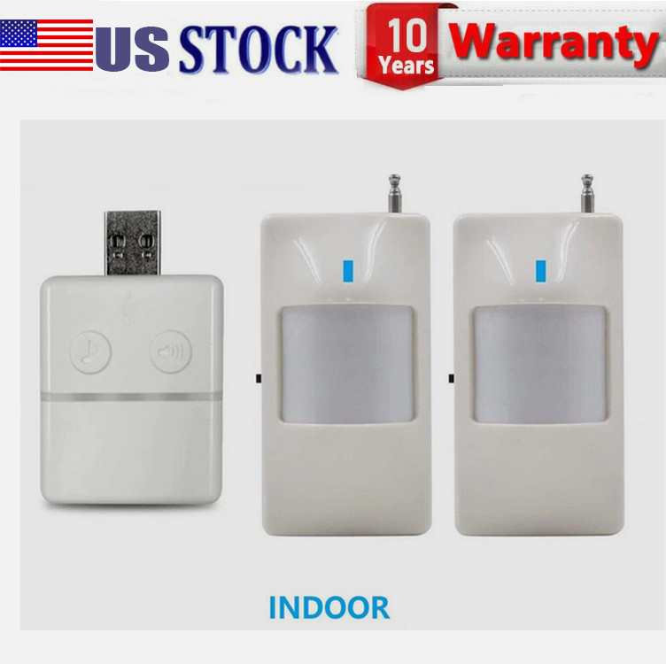 Wireless PIR Sensor/Motion Detector For all Home Security Alarm System Indoor