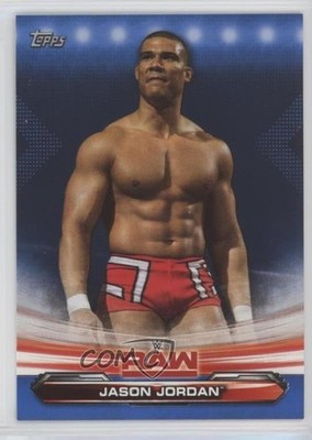 2019 Topps WWE Raw Blue 72/99 Jason Jordan #34 1u0