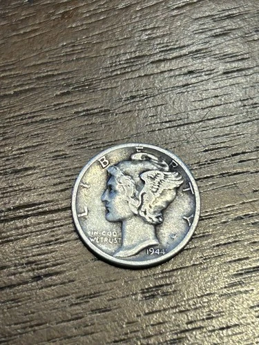 1944D Mercury Dime VF