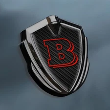 Brabus Decal | Metal Fender Emblem | Custom Made Side Badge Stickers