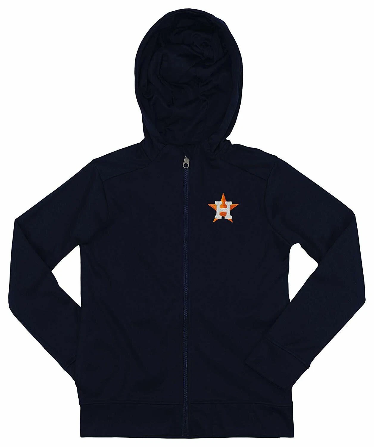Houston Baseball Team Astros Performance Full Zip Hoodie, Gift for Fan