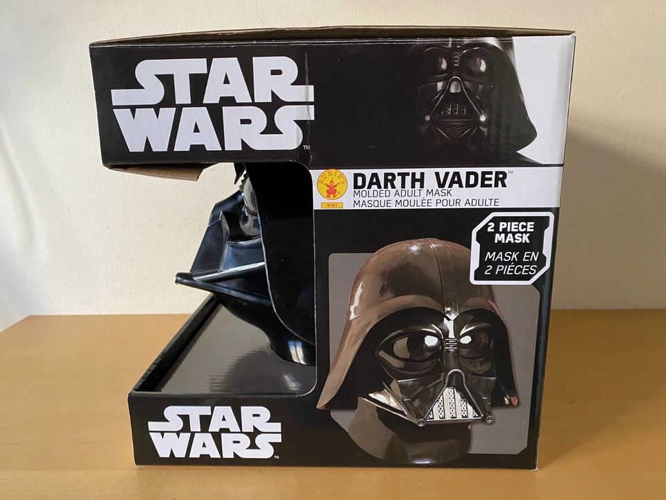 Darth Vader Mask From Star Wars - Adult - Plastic - One Size - Image 3 of 4