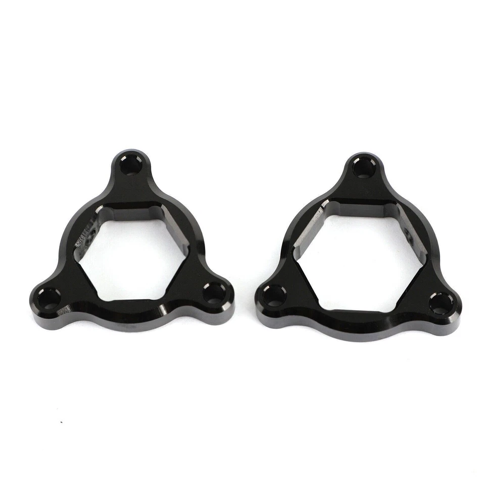 Fork Pre Adjusters Black 19MM Fit for Kawasaki Z1000 07-12 Ninja ZX6R 07-08 A - Image 4 of 4