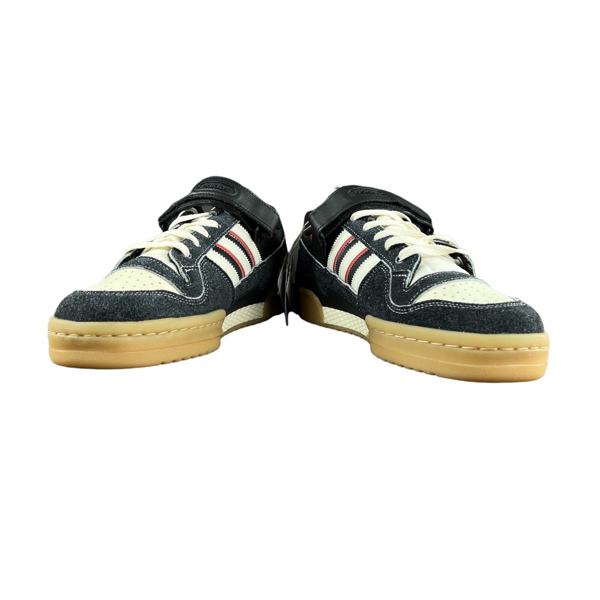 Adidas X Midwest Kids Forum 84 Low Core Black White Red Gum Shoes GW0035… adidas Midwest Kids x adidas Forum 84 Low GW0035 | OVERKILL main image 4
