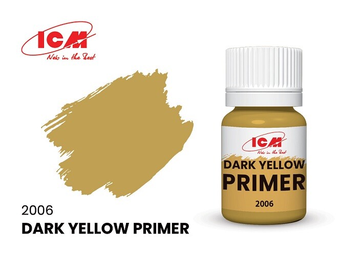 Icm 2006 - Primers Primer Dark Yellow Bottle 17ml - New