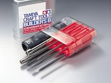 TAMIYA Set of 8 Screwdrivers - Builders 8 Tools 74023 from Japan