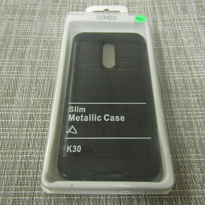 SXS SLIM METALLIC CASE FOR LG K30, BLACK, PLEASE READ!! 5921