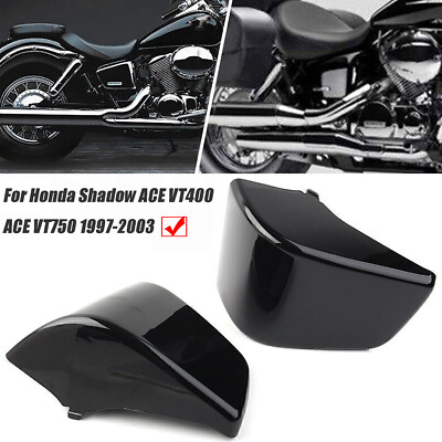 Black Battery Side Fairing Cover For Honda Shadow ACE 750 VT750