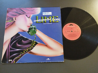 Lime Unexpected Lovers 881984-1 Polydor 1985 - Maxi LP vinyl 12