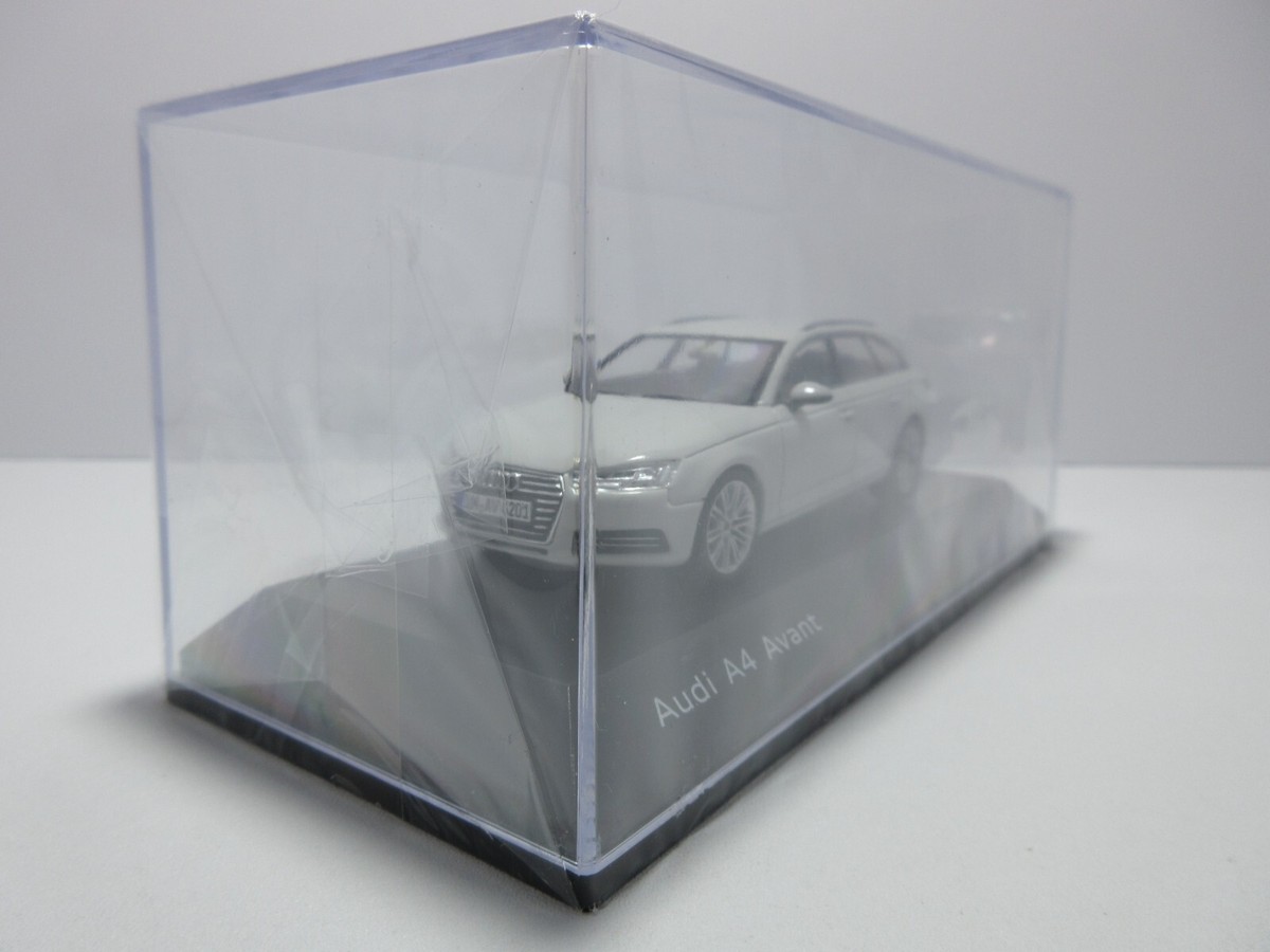 Audi A4 Avant ホワイト ミニカー 1:43 Audi A4 Avant B9 Glacier White Die Cast Model Car | eBay