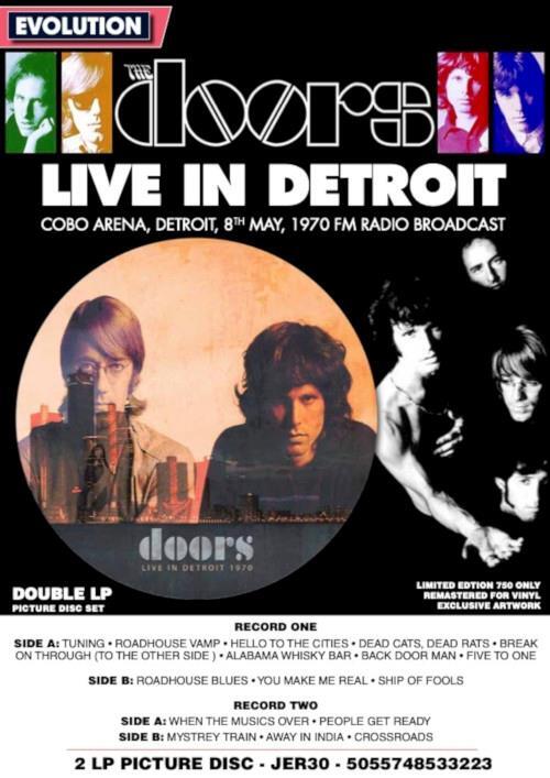 Doors - Live In Detroit - Vinile