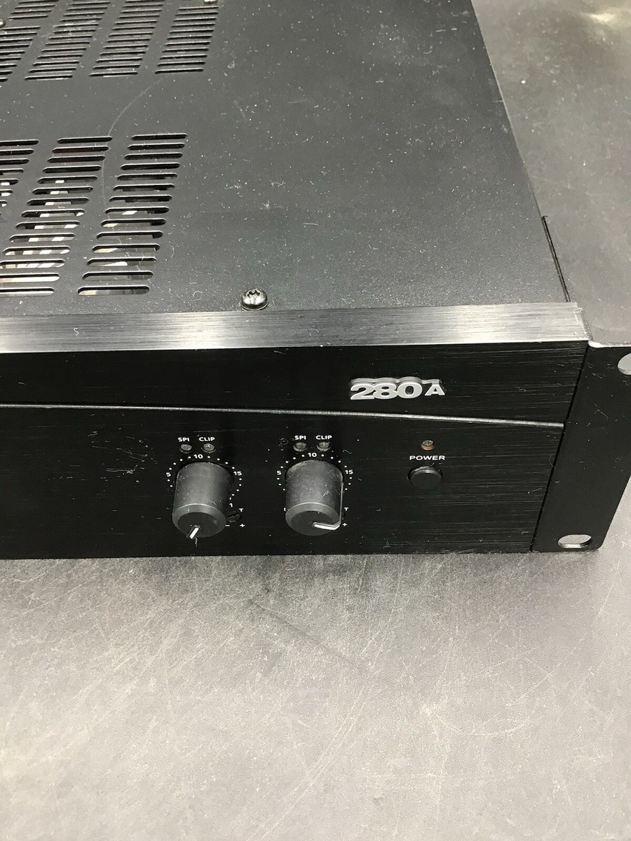 CROWN 280A 80W DUA CHANNEL POWER AMPLIFIER | eBay CROWN 280A 80W DUA CHANNEL POWER AMPLIFIER | eBay