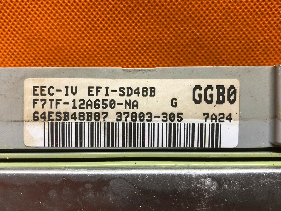 REBUILT PLUG & PLAY 97 FORD F250 5.8L ECU ECM PCM MODULE F7TF-12A650-NA ...