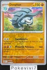 Carte Pokemon DONPHAN 049/091 REVERSE EV4.5 Destinée De Paldea PAF FR NEUF