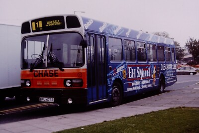Original Bus Slide Chase Walsall BPL 478T Ref 8123