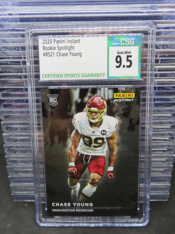 Chase Young Panini Instant Rookie Spotlight #RS21 Base
